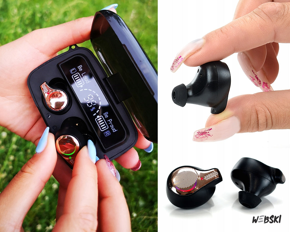 Webski M18 belaidės Bluetooth 5.0 ausinės