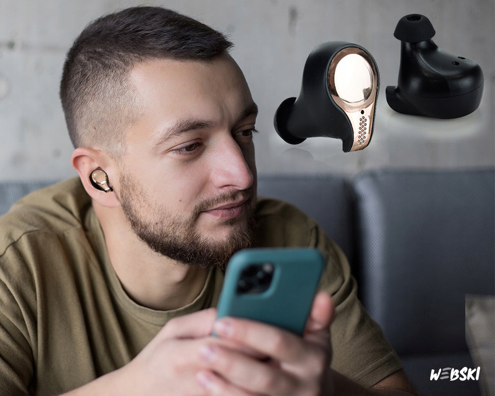 Webski M18 belaidės Bluetooth 5.0 ausinės