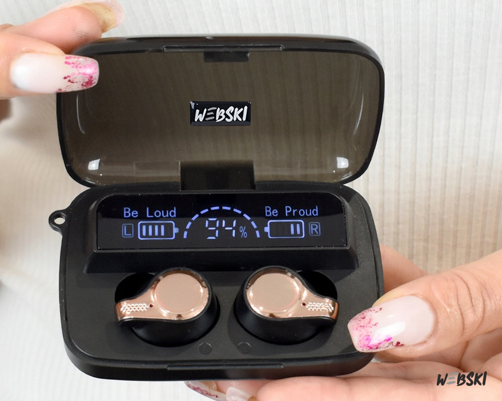 Webski M18 belaidės Bluetooth 5.0 ausinės