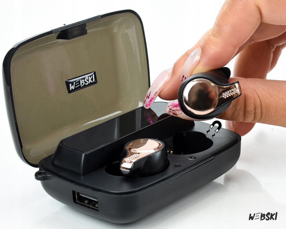 Webski M18 belaidės Bluetooth 5.0 ausinės