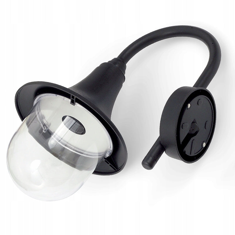 Sieninis lauko šviestuvas Kwazar Luminaire Milano 9374 juodas