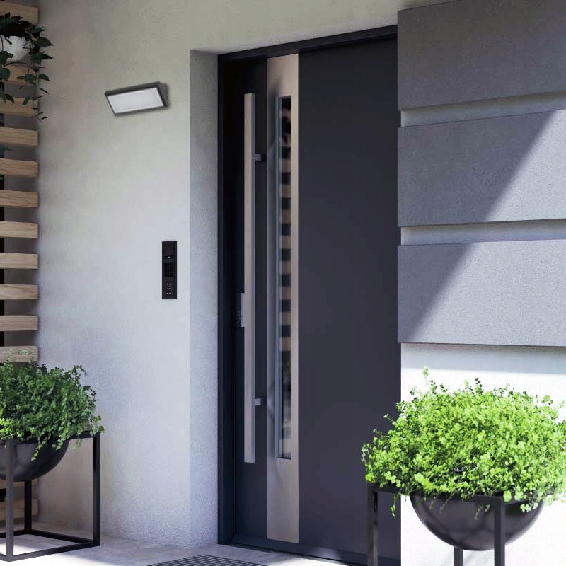 Sieninis lauko šviestuvas Kwazar Luminaire Harry 10053 juodas