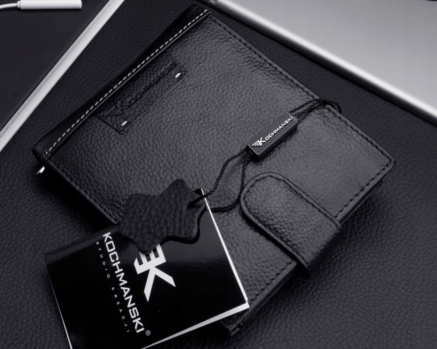 KOCHMANSKI vyriška odinė piniginė RFID apsauga