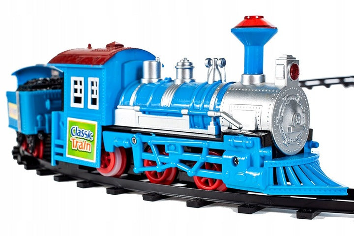 Elektrinis traukinys su šviesos ir garso efektais