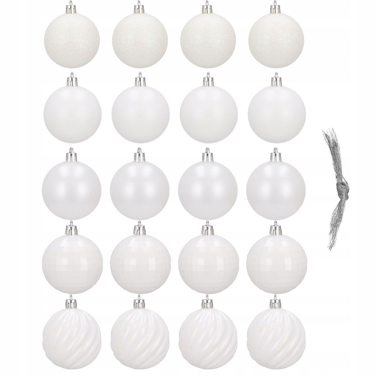 20vnt Eglutės žaisliukų rinkinys