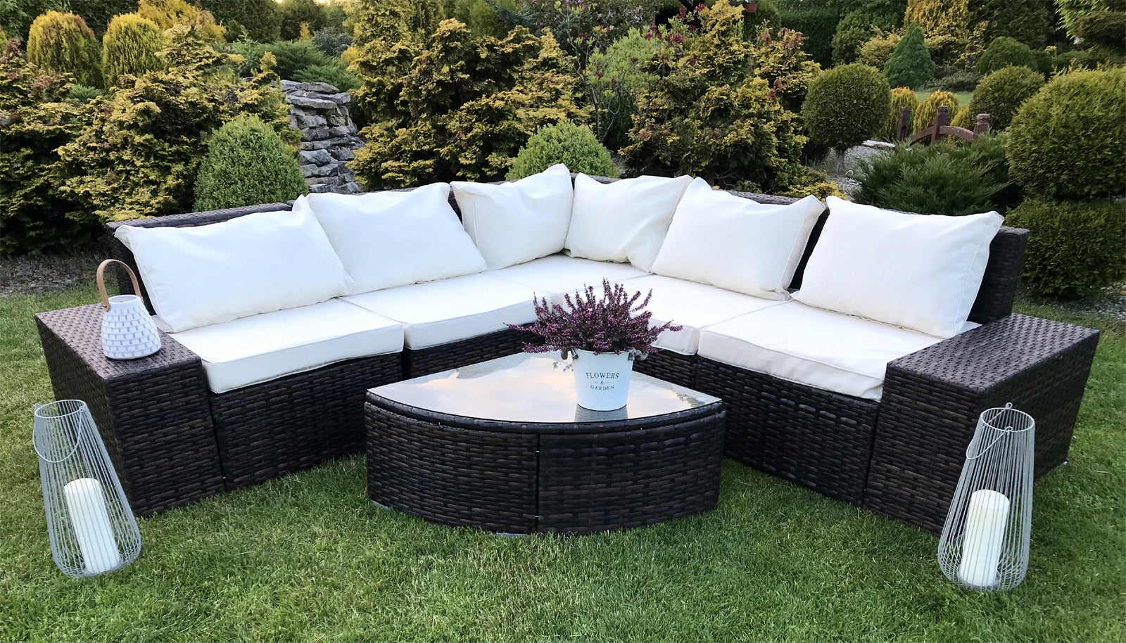 Sodo baldų komplektas Sunte