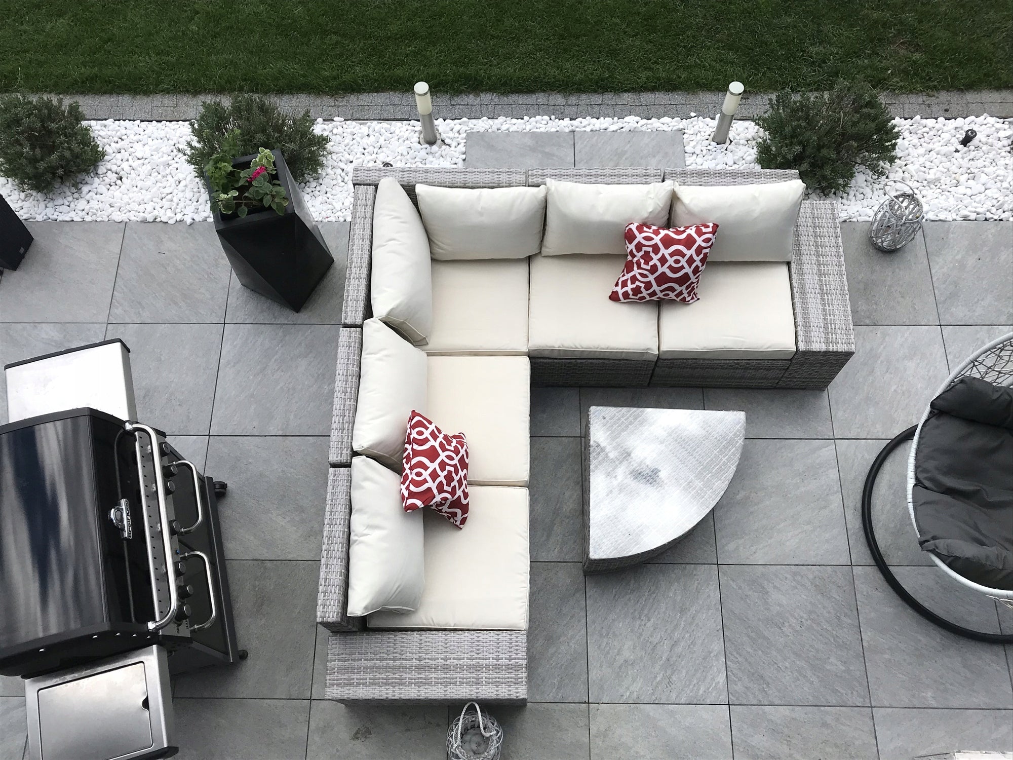 Sodo baldų komplektas Sunte