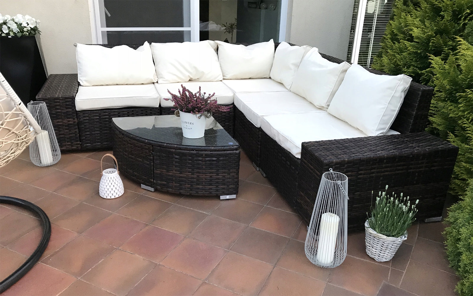 Sodo baldų komplektas Sunte