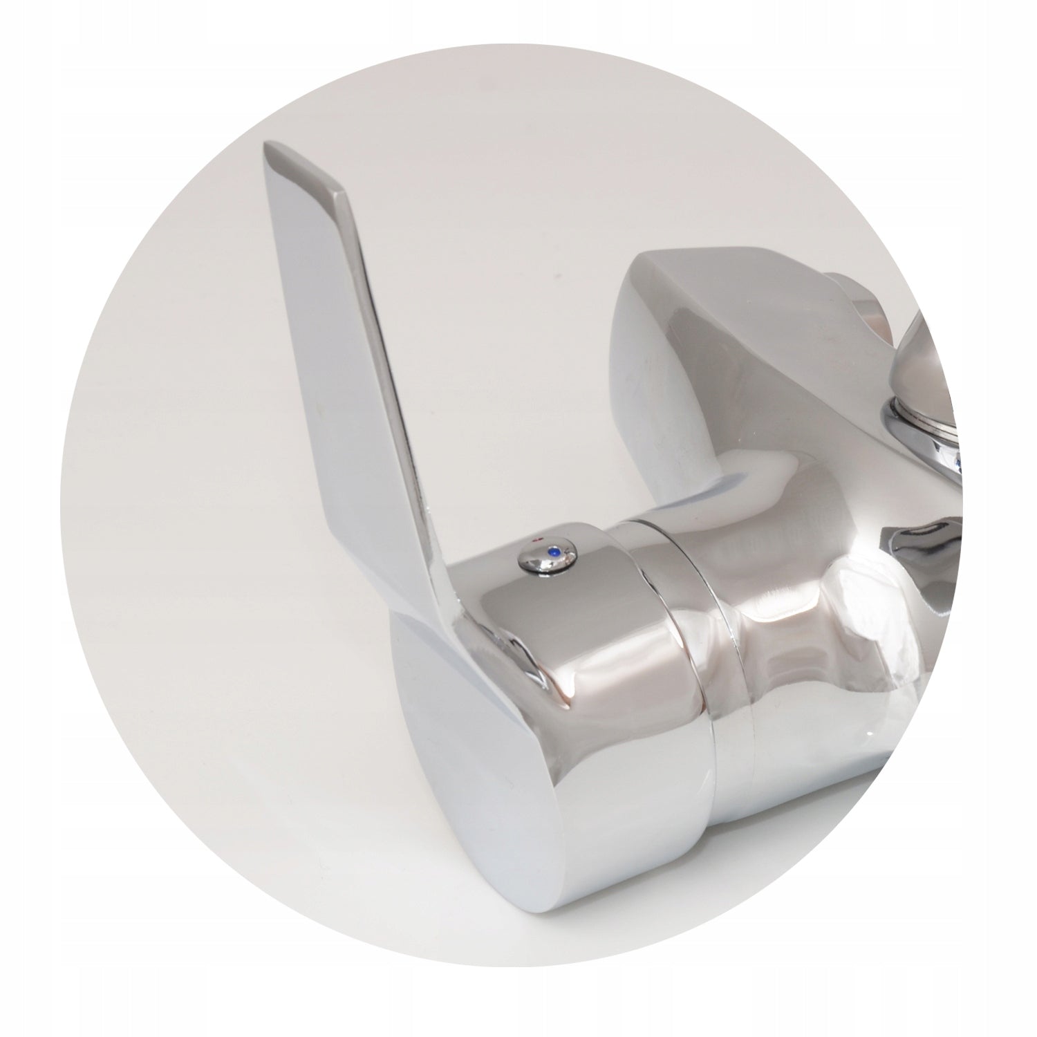 Sieninis virtuvinis maišytuvas Yoka Home Amada, chromas/juodas