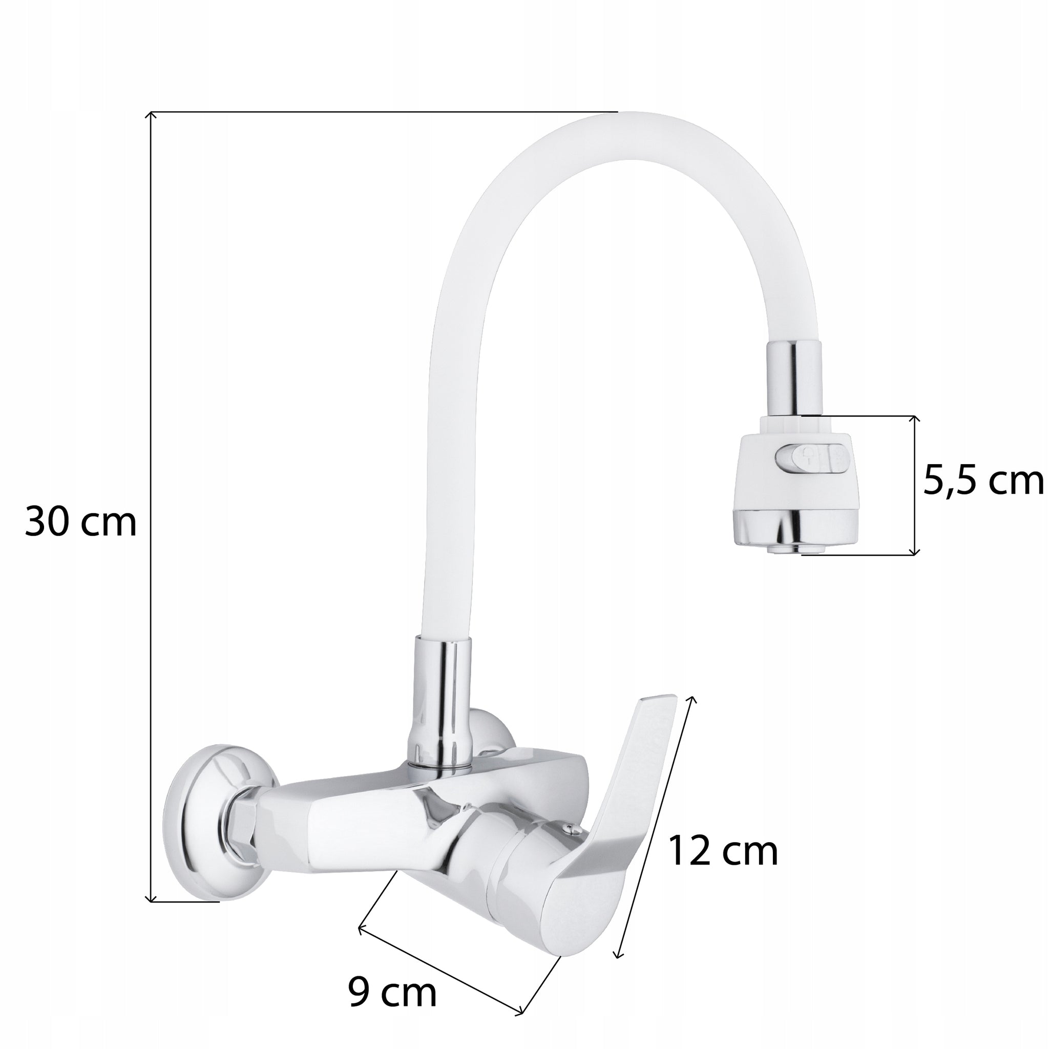 Sieninis virtuvinis maišytuvas Yoka Home Amada