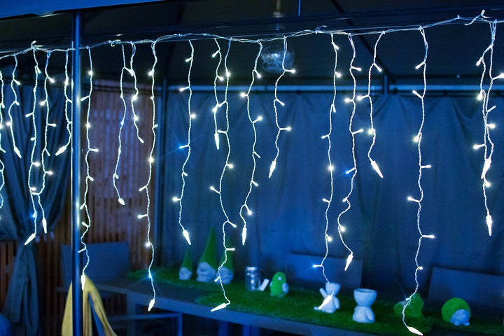 300 LED kalėdinė girlianda - varvekliai