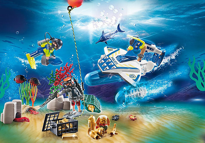 Advento kalendorius Linksmybės vandenyje Playmobil