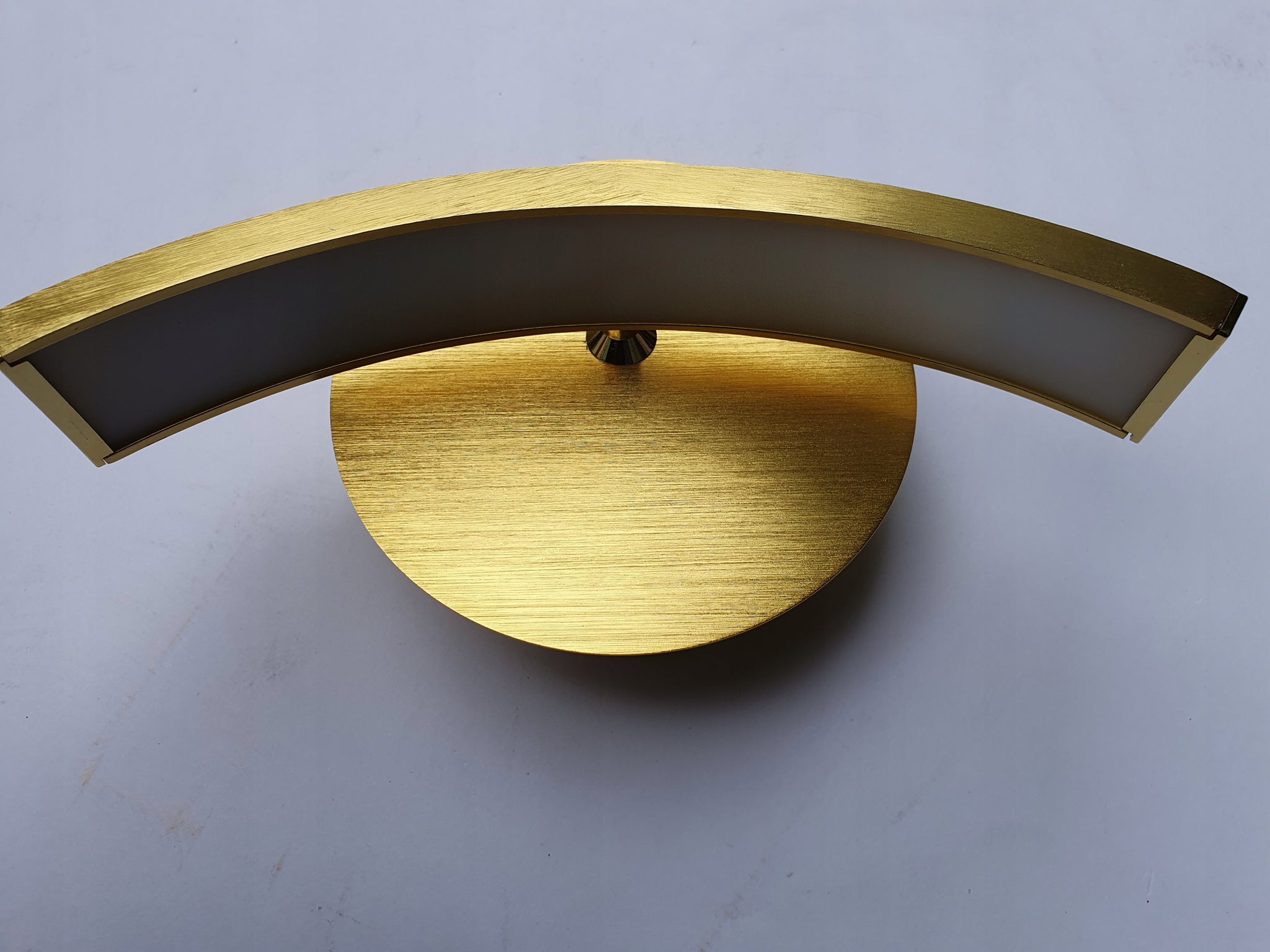 Žalvarinis sieninis šviestuvas Italux Kahina 5W