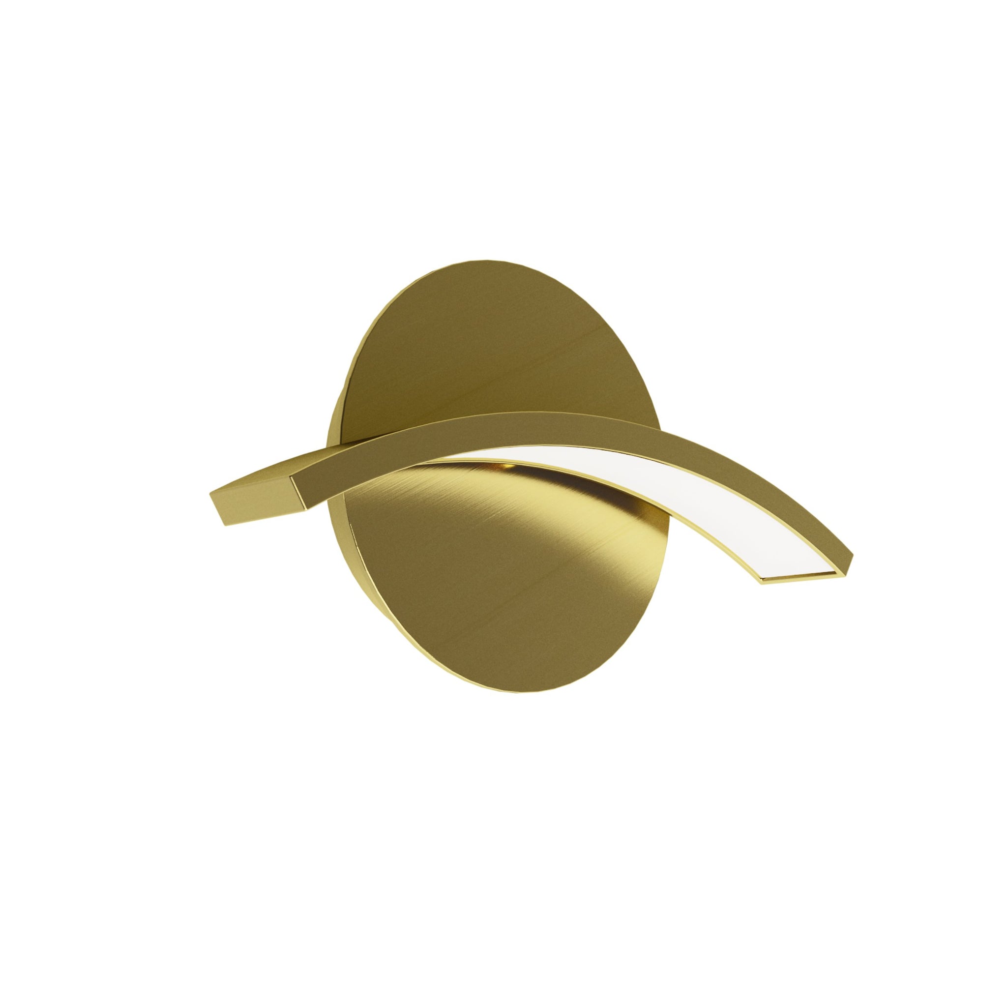 Žalvarinis sieninis šviestuvas Italux Kahina 5W