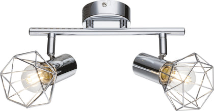 Sieninis šviestuvas 2 E14 GLOBO