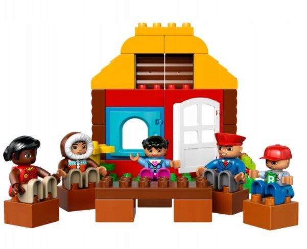 LEGO DUPLO kaladėlės aplink pasaulį 10805 2+