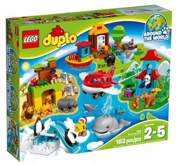 LEGO DUPLO kaladėlės aplink pasaulį 10805 2+