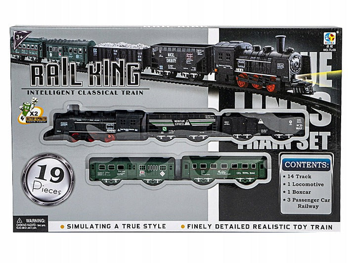 AIG Rail King elektrinis traukinys