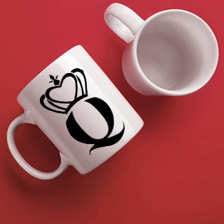 KING QUEEN Puodelių rinkinys