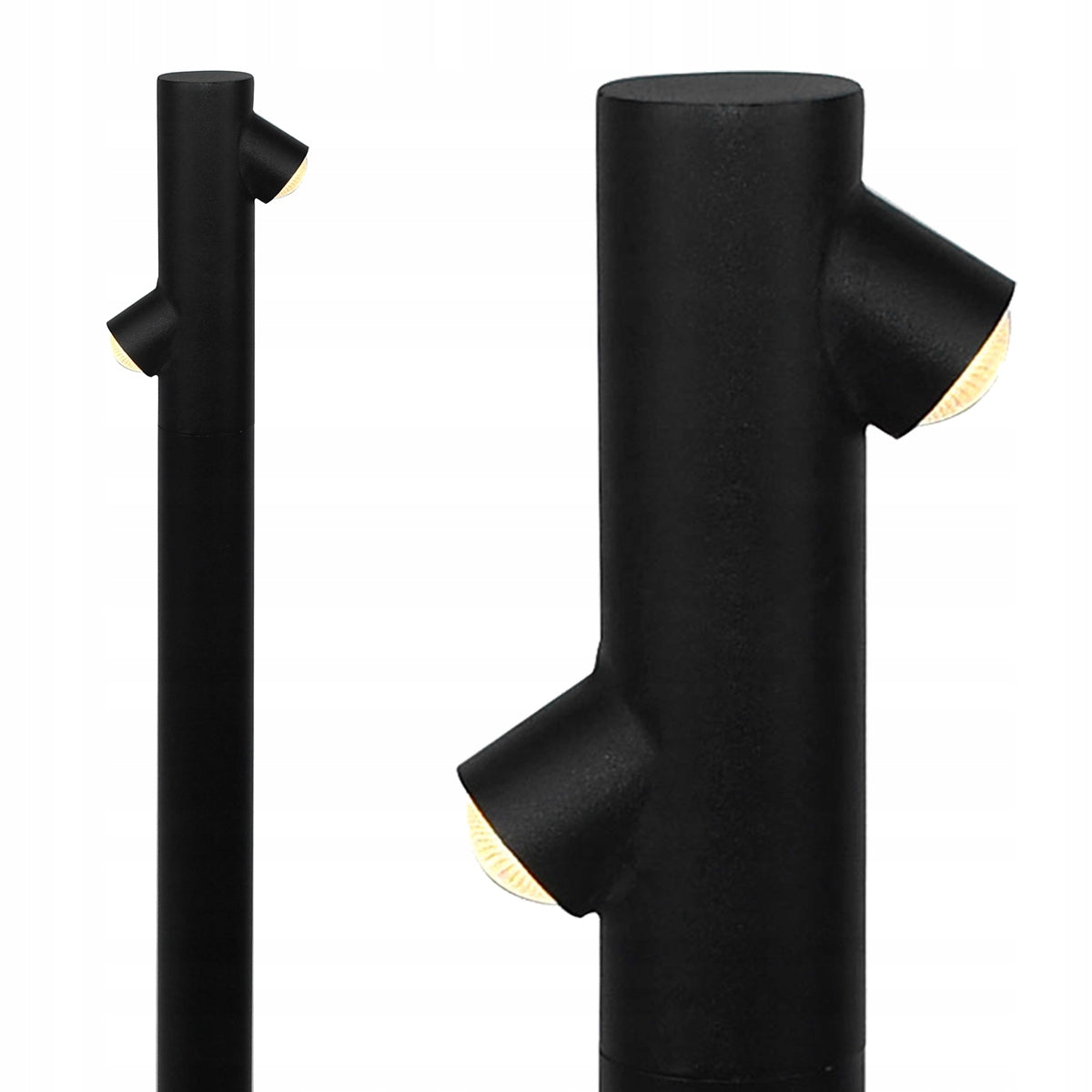 Apvalus sodo apšvietimo stulpas Heckermann su integruotu LED šaltiniu 60 cm