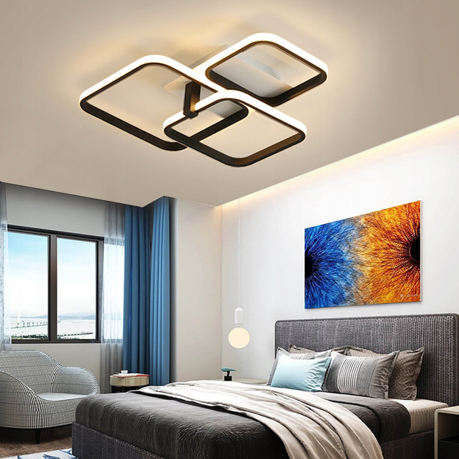 LED Lubinis šviestuvas  30W DIMMABLE
