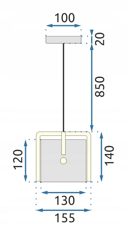 Pakabinamas šviestuvas Toollight Elegant