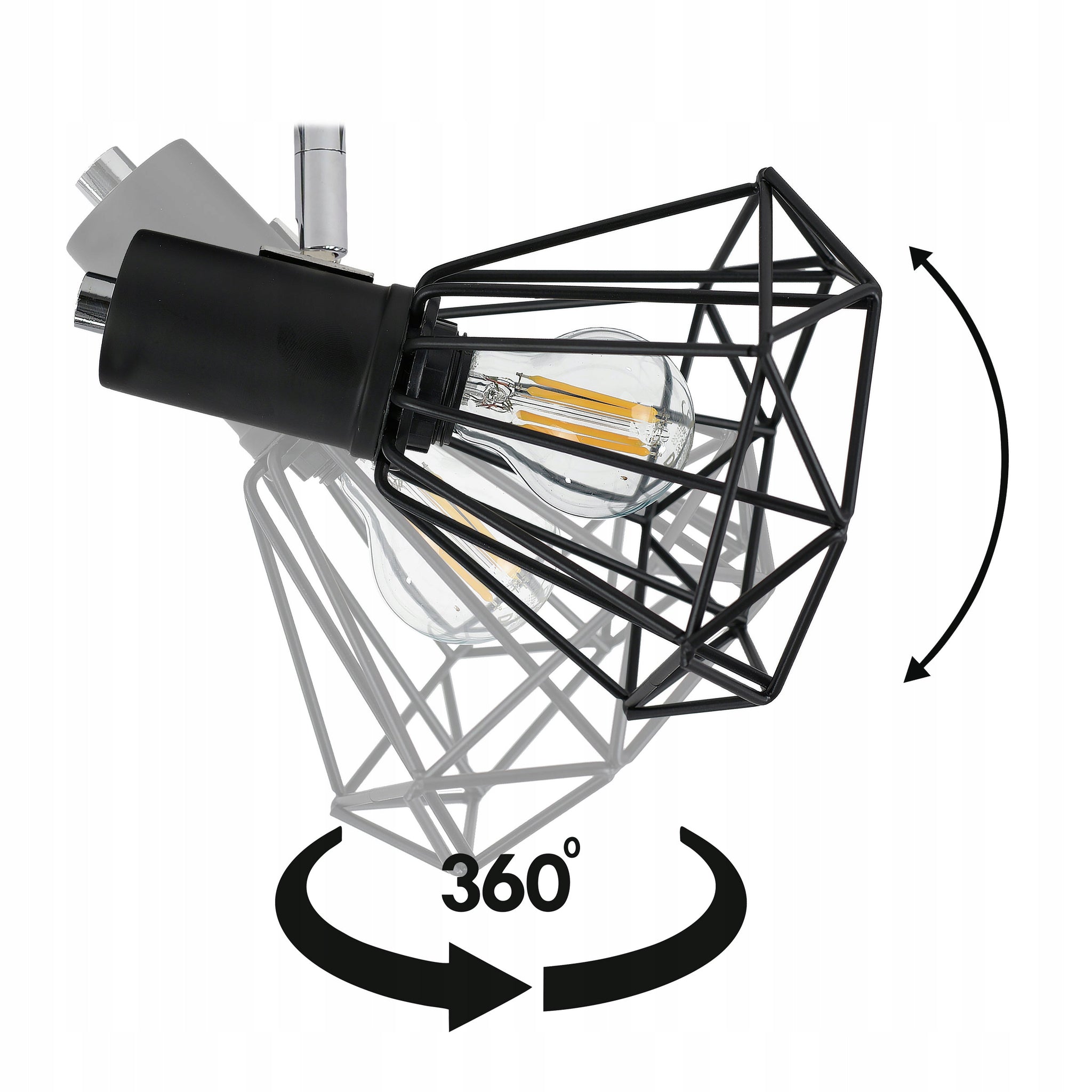 Lubinis šviestuvas Lumen Light Milano 3xE14 60W
