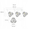 Lubinis šviestuvas Lumen Light Milano 3xE14 60W