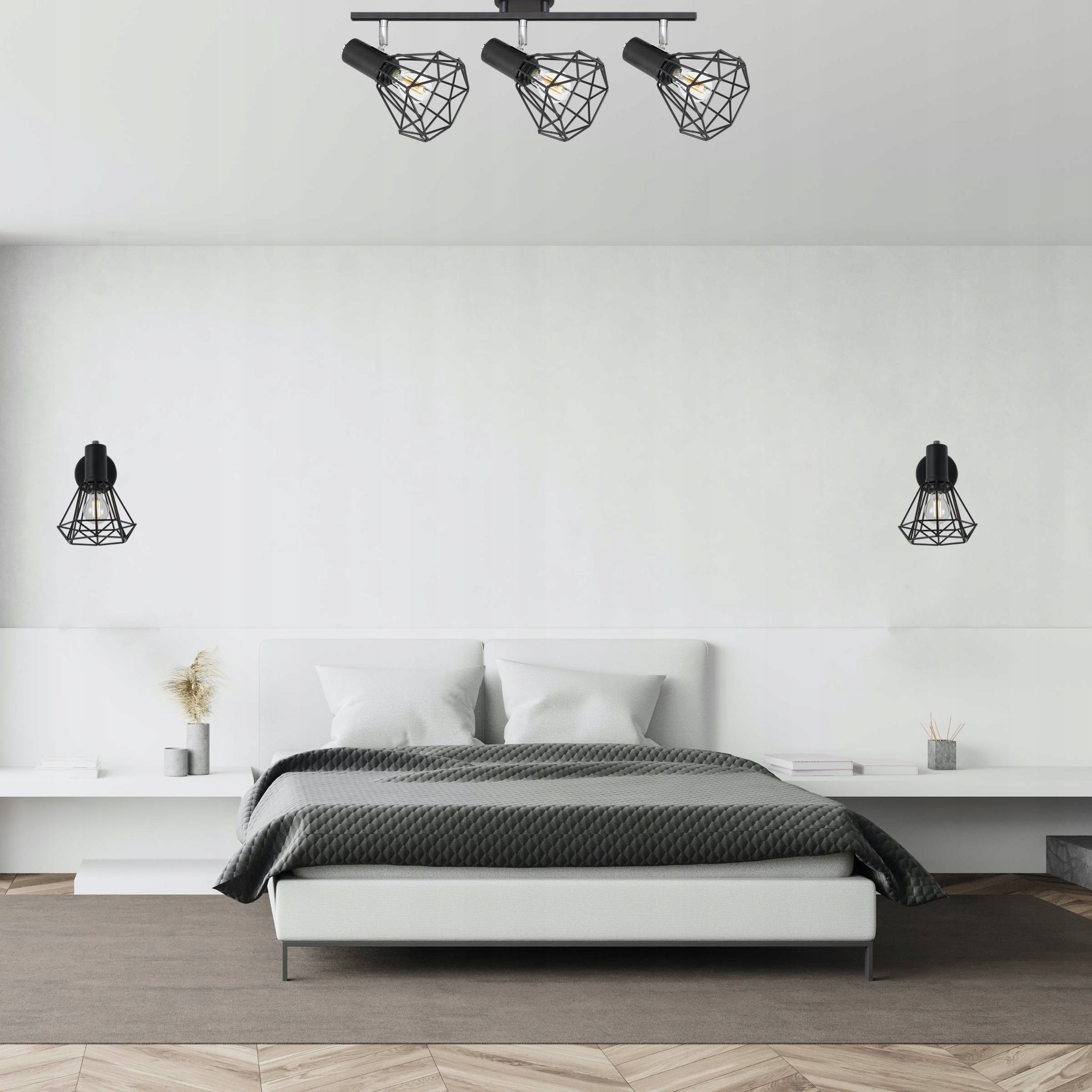 Lubinis šviestuvas Lumen Light Milano 3xE14 60W