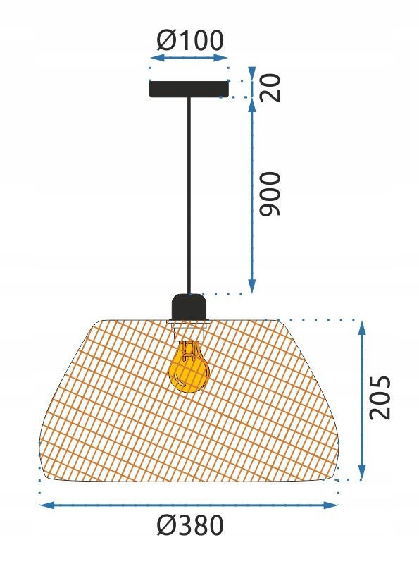 Boho Pakabinamas šviestuvas Toollight