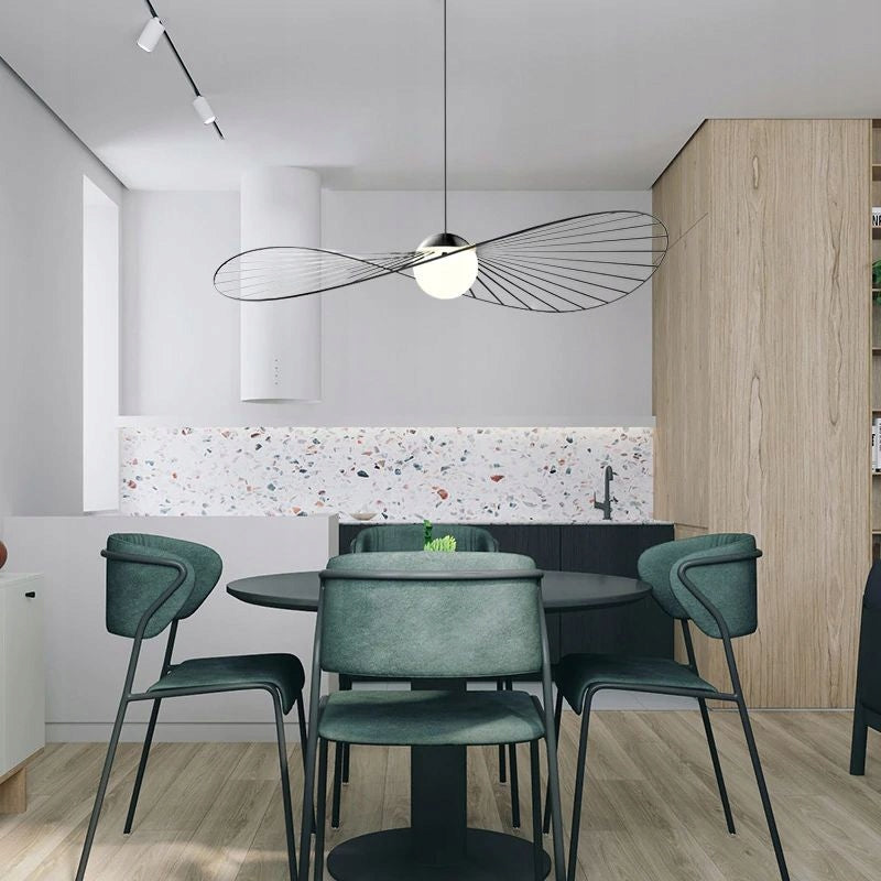 Pakabinamas šviestuvas Toollight Modern su integruotu juodu LED šaltiniu