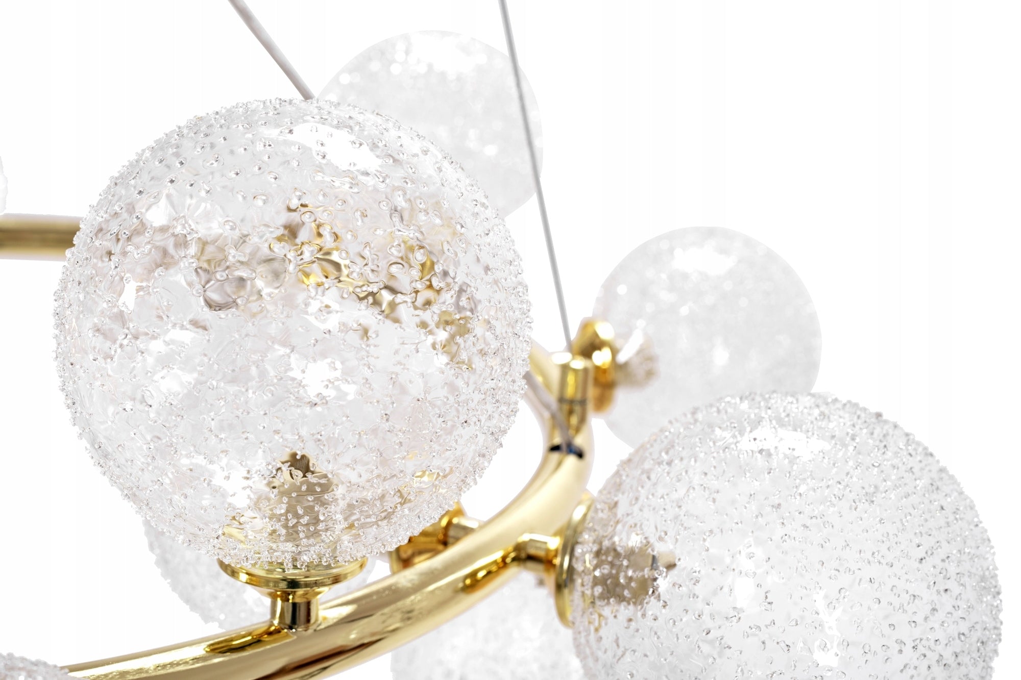 Pakabinamas šviestuvas, stiklo kamuoliai 20xG9