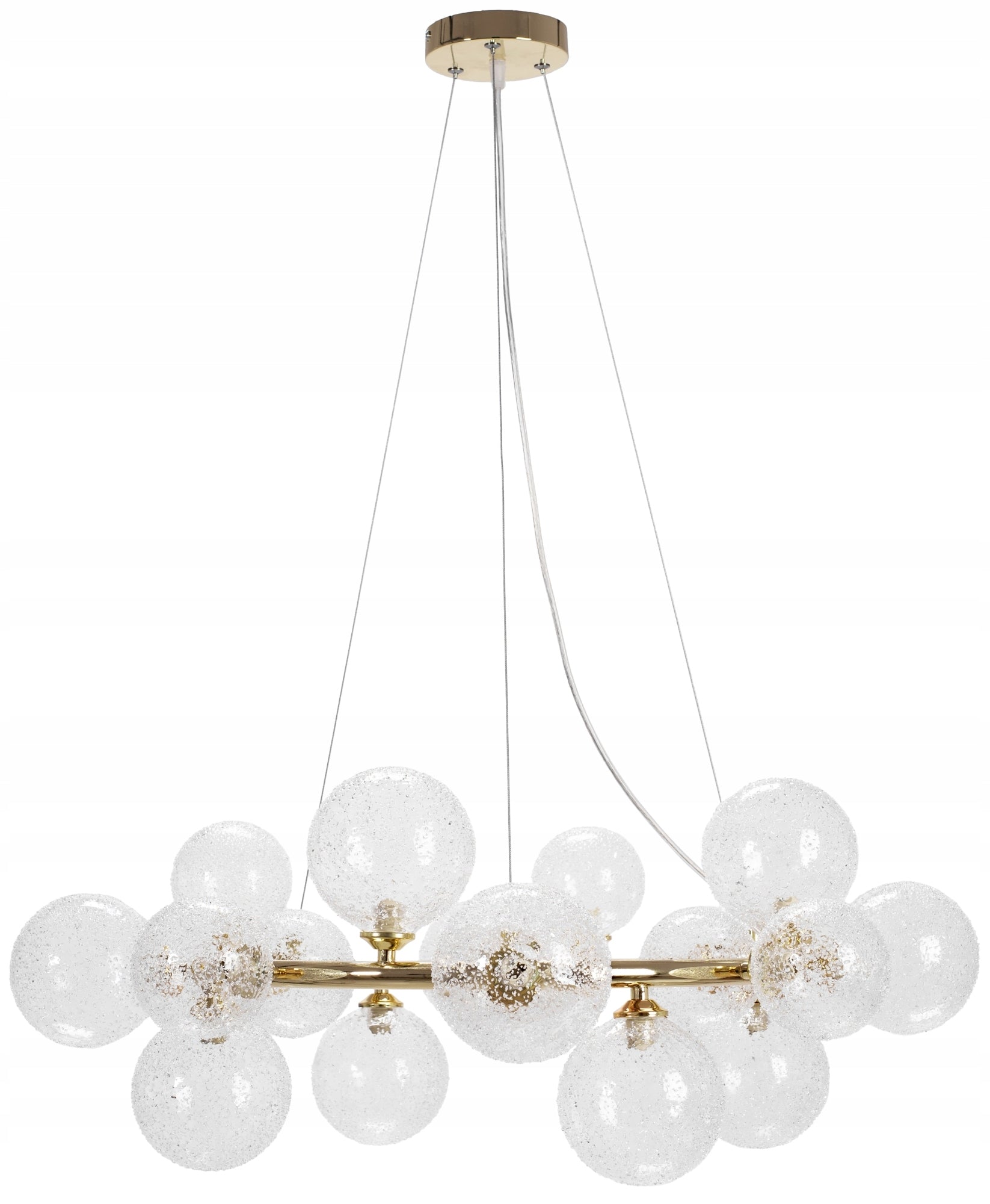 Pakabinamas šviestuvas, stiklo kamuoliai 20xG9