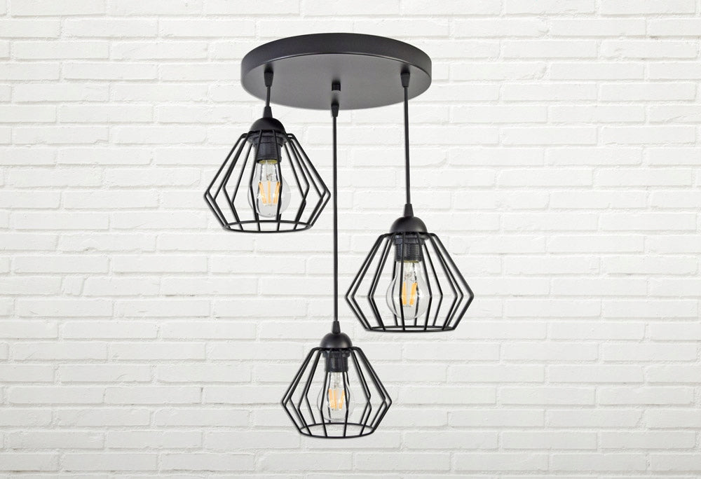 Pakabinamas šviestuvas Luxolar 724 E27 3x60W
