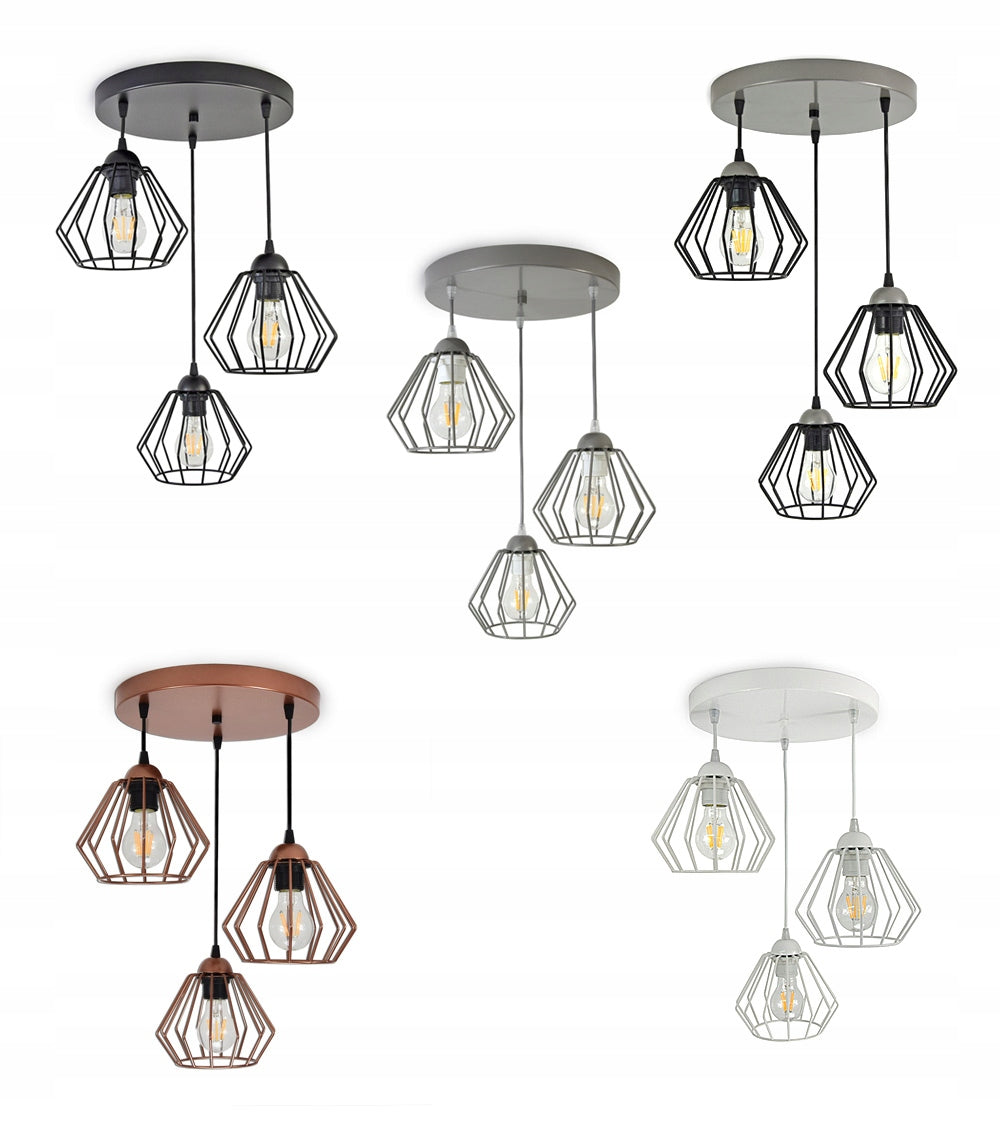 Pakabinamas šviestuvas Luxolar 724 E27 3x60W