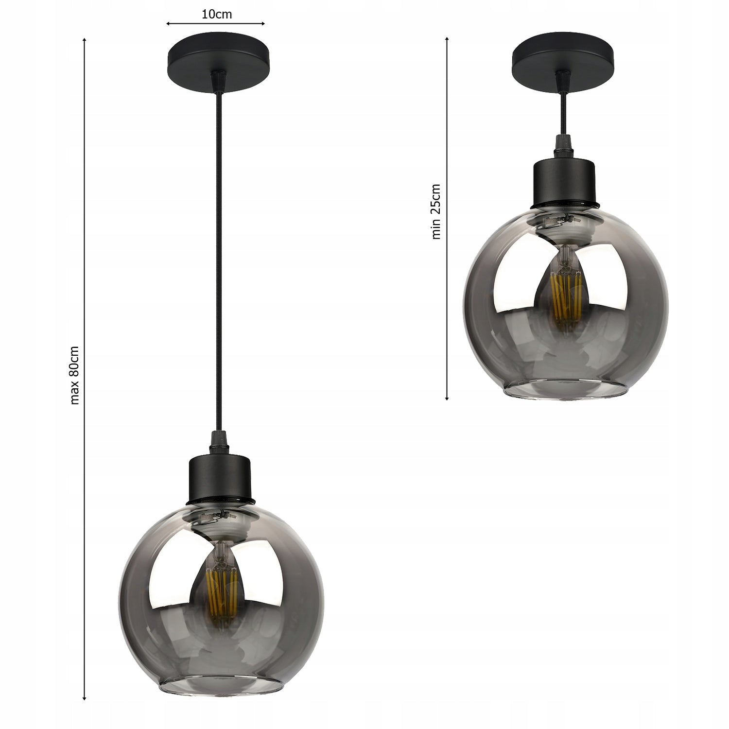 Ledlux LX-1136 E27 Pakabinamas šviestuvas
