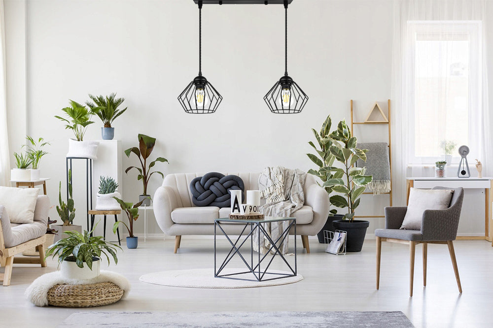 Pakabinamas šviestuvas Ledlux LX-1046 juodas