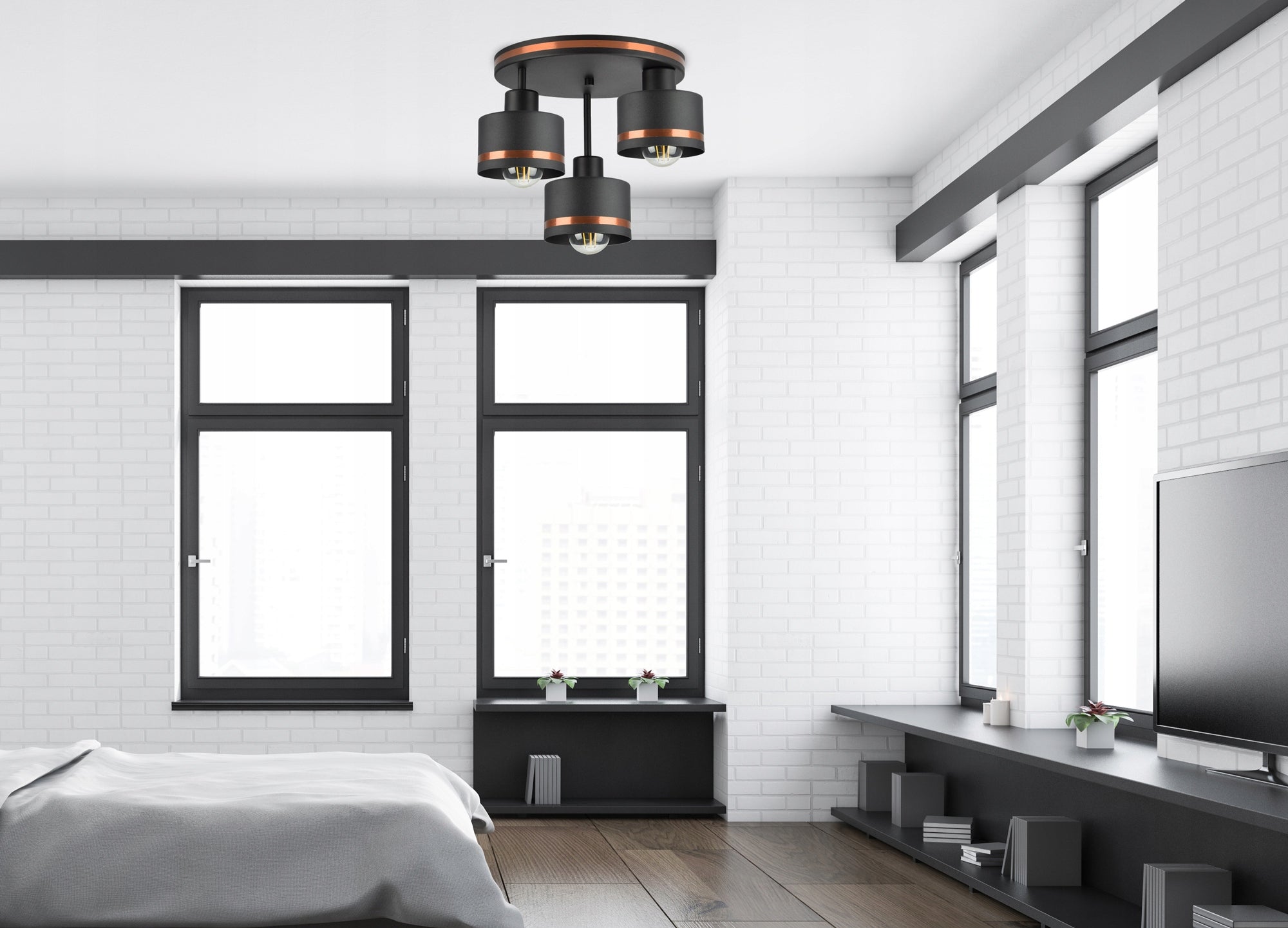 Pakabinamas šviestuvas Luxolar 383 E27 3x60W