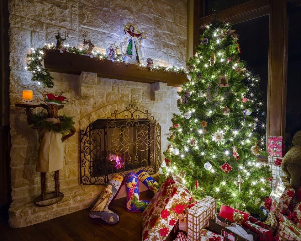 400 LED Kalėdinių lempučių rinkinys