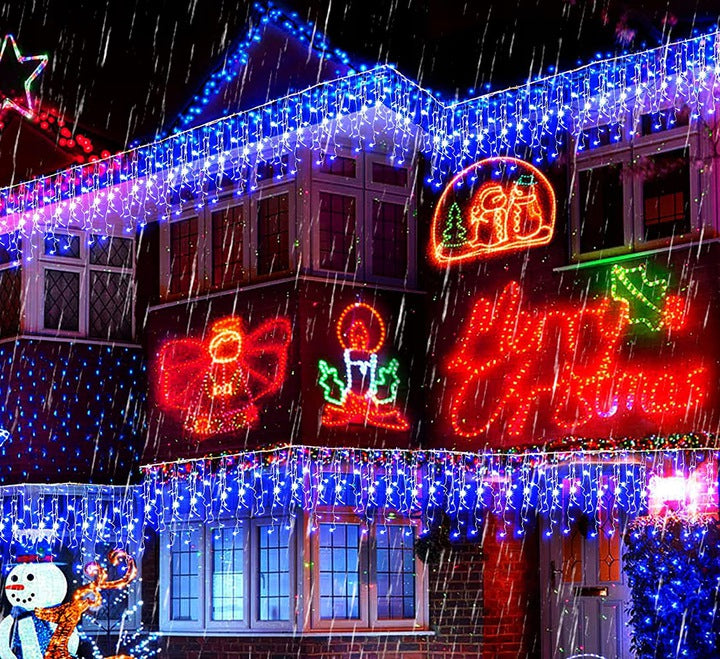 250 LED Kalėdine girlianda varvekliai