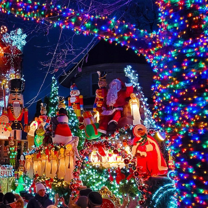 1000 LED Kalėdinė girlianda
