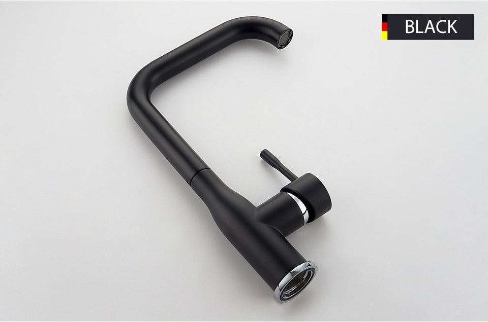 Virtuvinis maišytuvas Ledeme juodas