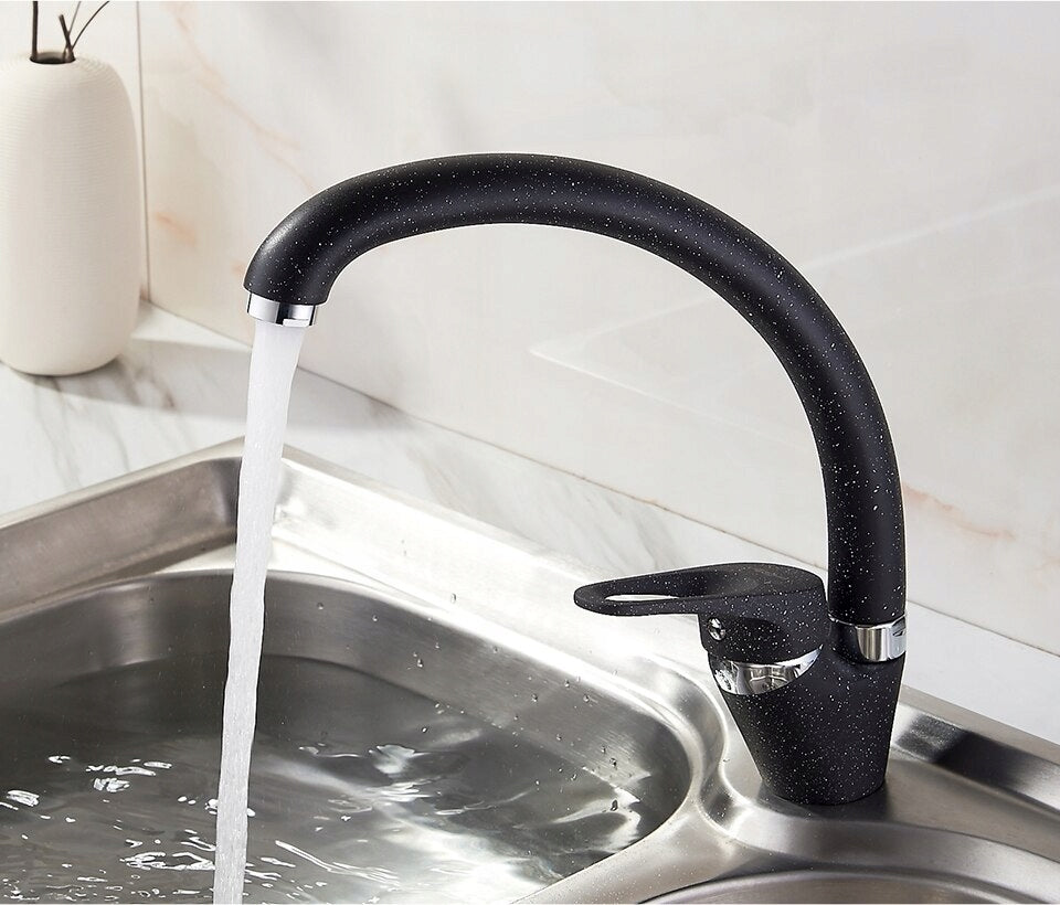 Virtuvinis maišytuvas Ledeme juodas