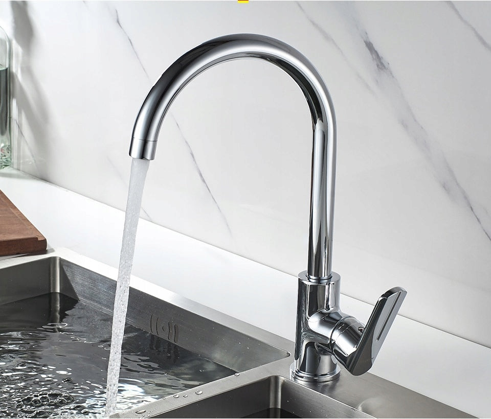 Stovintis virtuvės maišytuvas Ledeme chromas