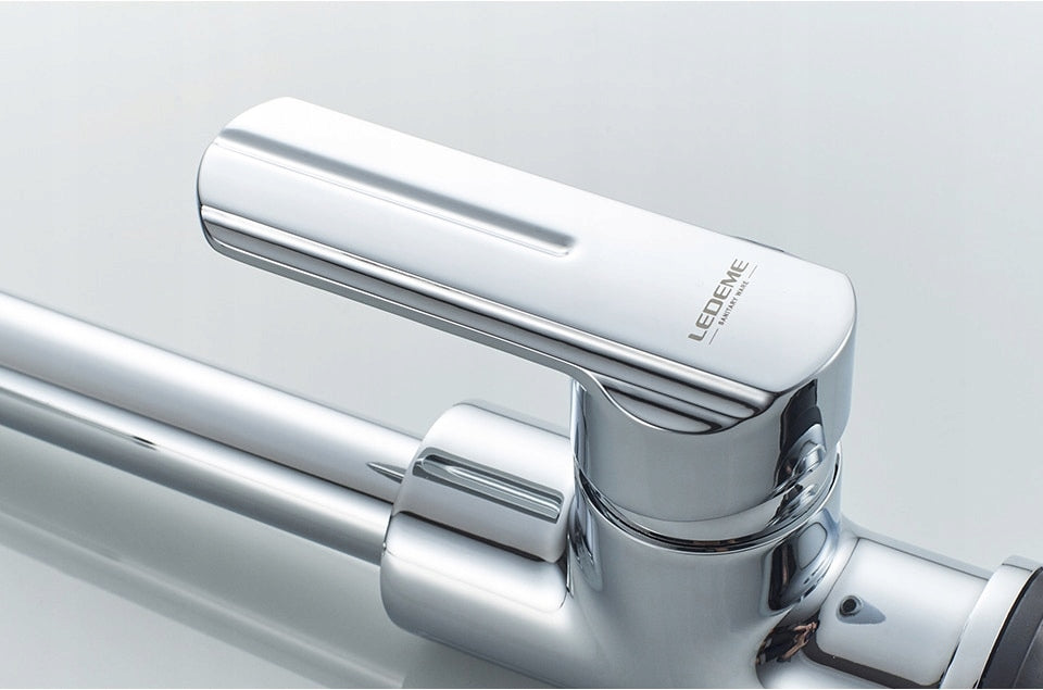 Stovintis virtuvės maišytuvas Ledeme chromas