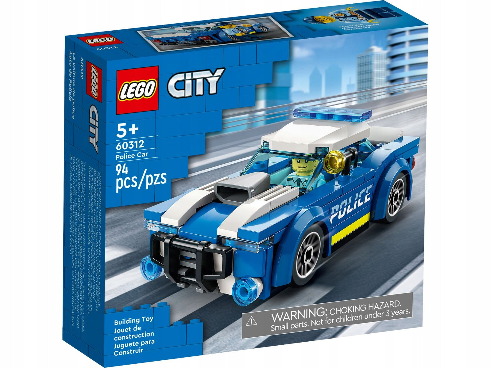 LEGO City policijos automobilis 60312 5+