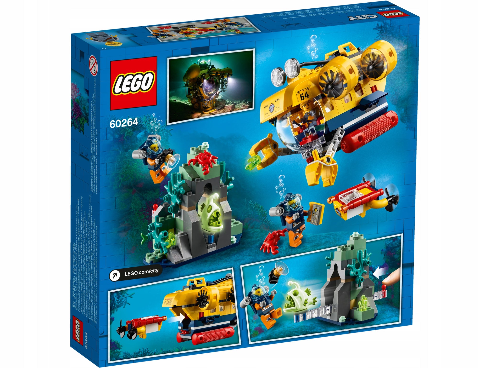 LEGO 60264 City povandeninis laivas