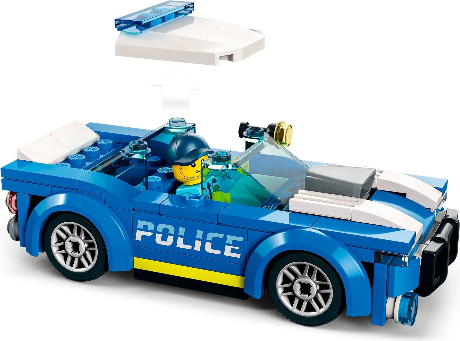 LEGO CITY policijos automobilis