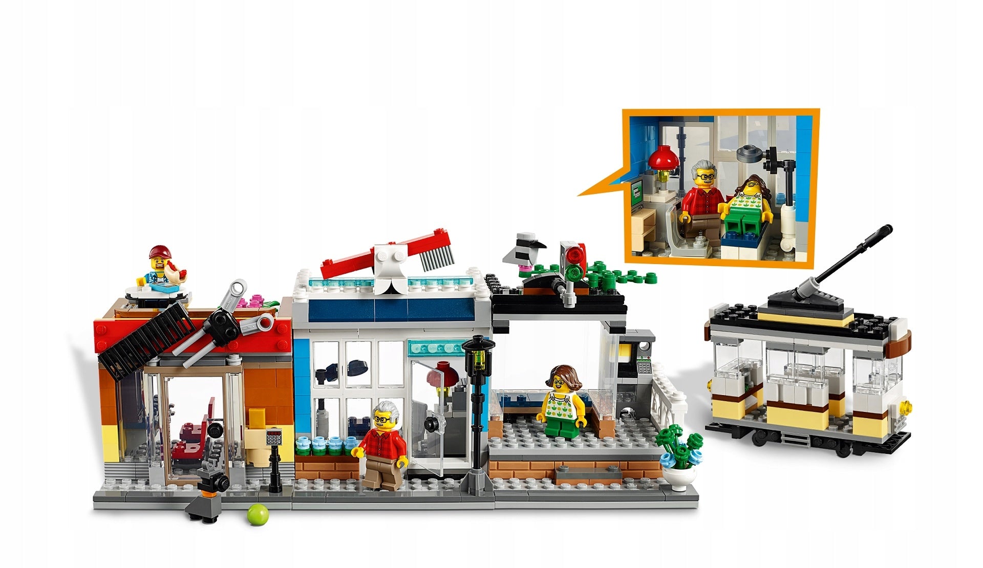 Lego Creator gyvūnų parduotuvė ir kavinė 31097 9+