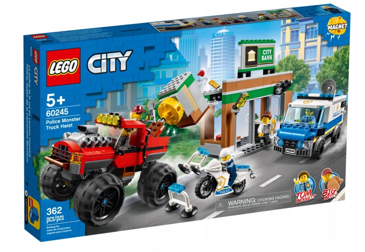 LEGO City Policijos sunkvežimio monstro apiplėšimas 5+
